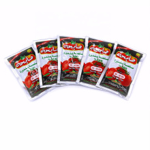 томатная паста в пакетике с 22-24 бриксом для покупателя из Йемена